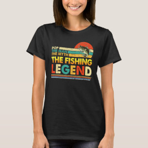 T-shirt Dépop La Légende De Pêche Mythe Fête Des Pères Vin