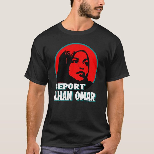 T-SHIRT DEPORT ILHAN OMAR (Devant)