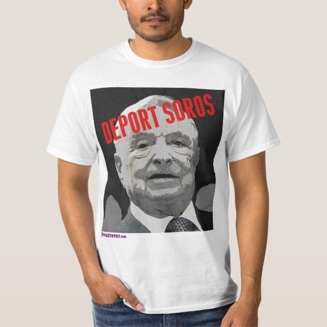T-shirt Déporter Soros (Devant)