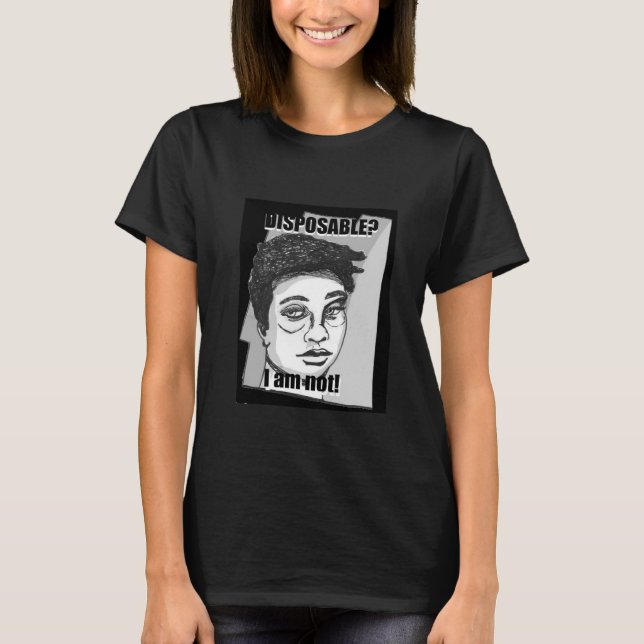 T-shirt Déposable ?Femme (Devant)