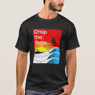 T-shirt Déposer la corde Wakesurf Wake Vintage Wake S