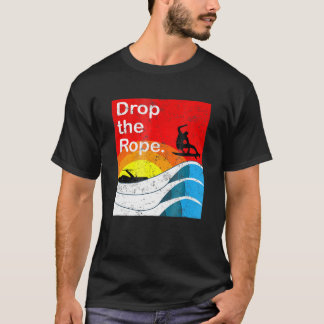 T-shirt Déposer la corde Wakesurf Wake Vintage Wake S