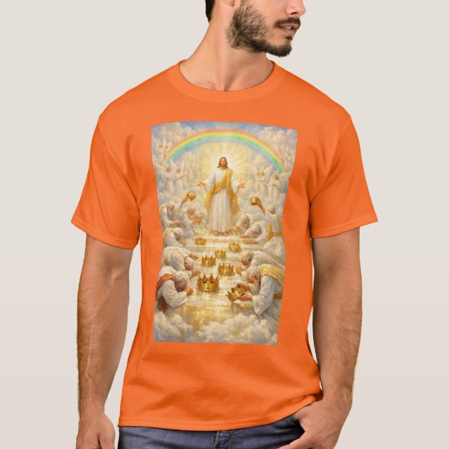 T-shirt 'Déposer leurs couronnes' (Devant)