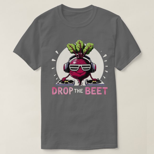 T-shirt Déposez la Beat DJ Beet 1 (Design devant)