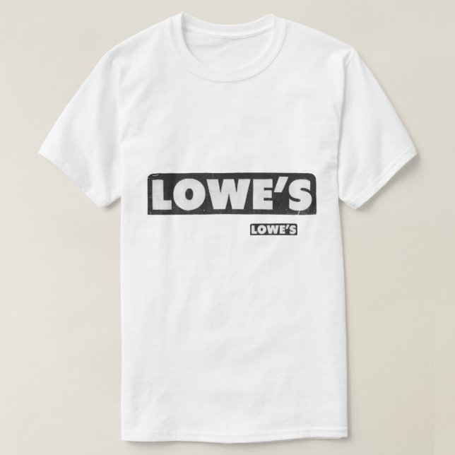 T-shirt dépôt de lowe (Design devant)