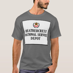 T-shirt DÉPÔT DU SERVICE NATIONAL DU CRÉDIT-DE-SANTÉ Pours