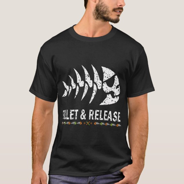 T-shirt Dépouiller Et Relâcher  (Devant)