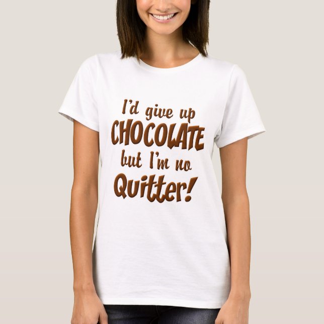 T-shirt Dépoussiérage au chocolat (Devant)