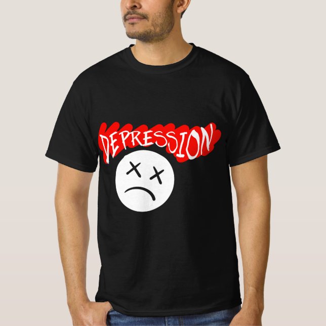 T-shirt Dépression (Devant)