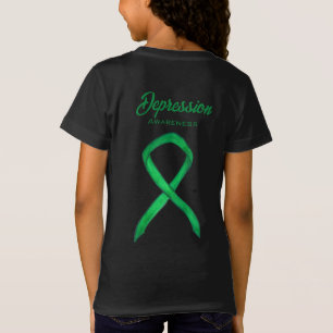 T-Shirt Depression Sensibilisation Ruban Art Custom Art Sh