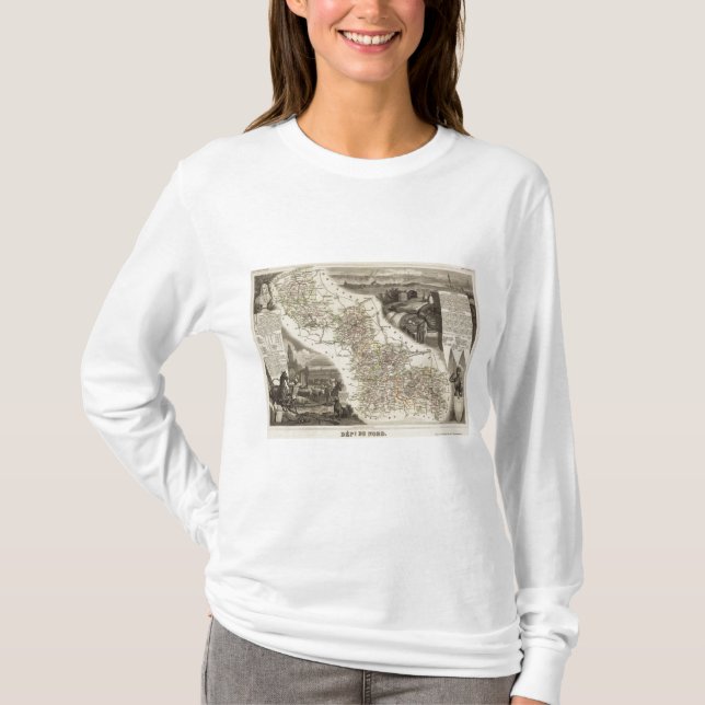 T-shirt Dept. Du Nord (Devant)