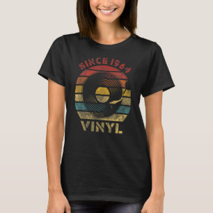 T-shirt Depuis 1964 Vinyl Retro Record musique Vintage