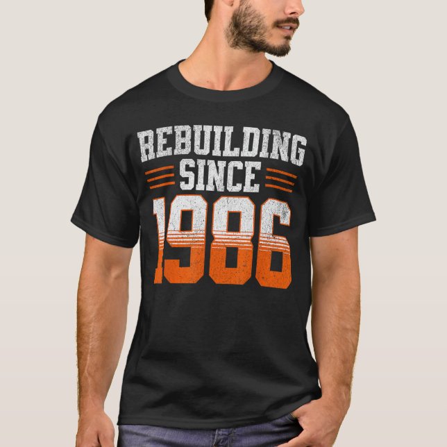 T-shirt Depuis la reconstruction de 1986 millésime (Devant)