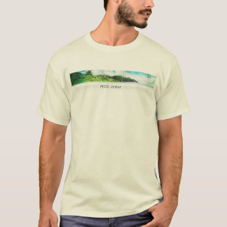 T-shirt d'équipage de Mico Verde (naturel)