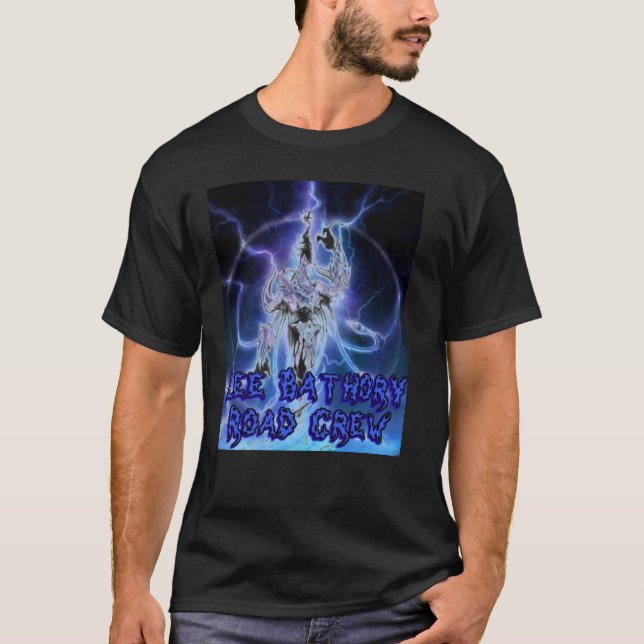 T-shirt d'équipage de route de Lee Bathory (Devant)