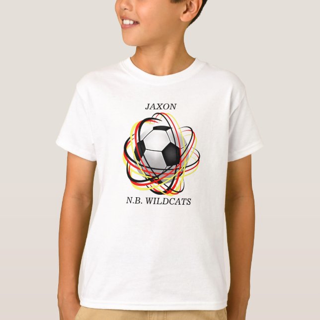 T-shirt d'équipe de football (Devant)