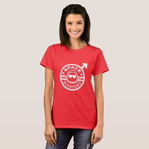 T-shirt d'équipe de Hipsters® Mars de l'espace d