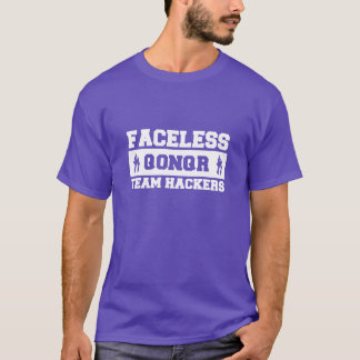 T-shirt D'équipe de pirates informatiques obscurité sans