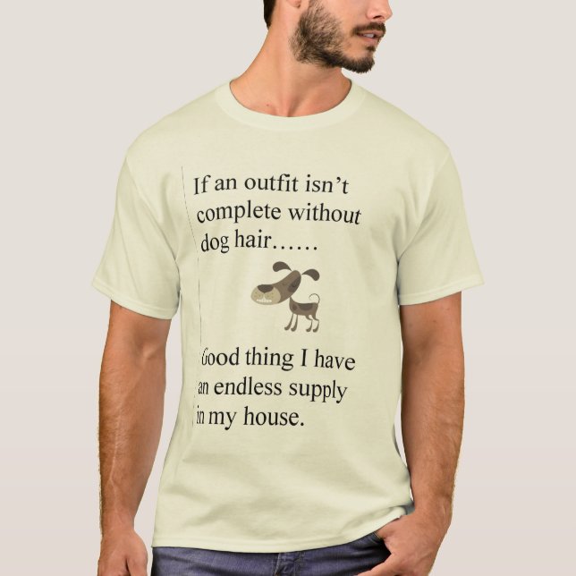 T-shirt d'équipement de cheveux de chien (Devant)