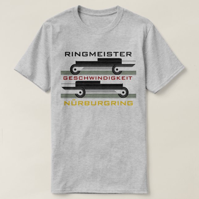 T-shirt Der Nürburgring (Design devant)