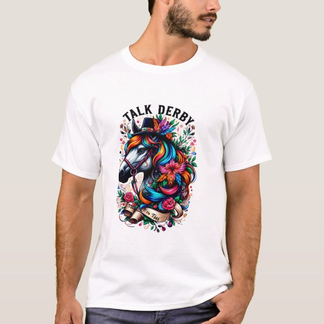 T-shirt Derby Pour Moi Drôle (Devant)