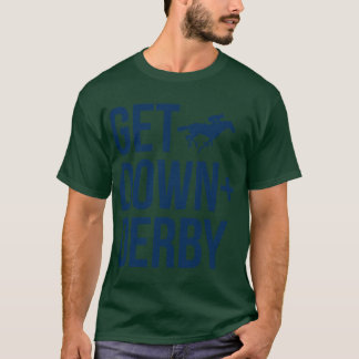T-shirt Derby Time Horse Racing Hommes Femmes Tee Drôle Ge