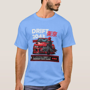 T-shirt Dérive 2043okyoee Fille de la culture automobile c