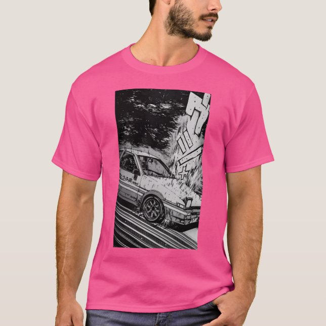 T-shirt Dérive initiale D Toyota Ae86 (Devant)