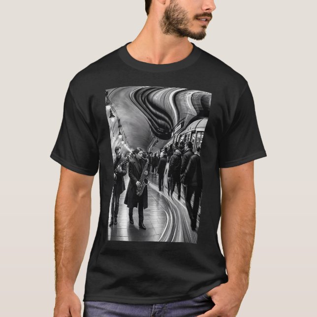 T-shirt Dérive Metro Jazz (Devant)