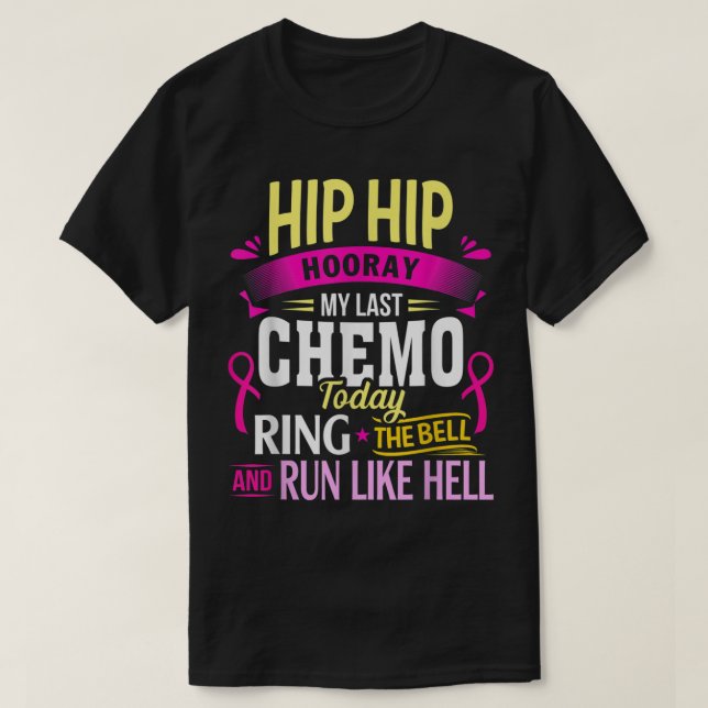 T-shirt Dernier Chemo Aujourd'Hui Cercle Le Guerrier du Ca (Design devant)