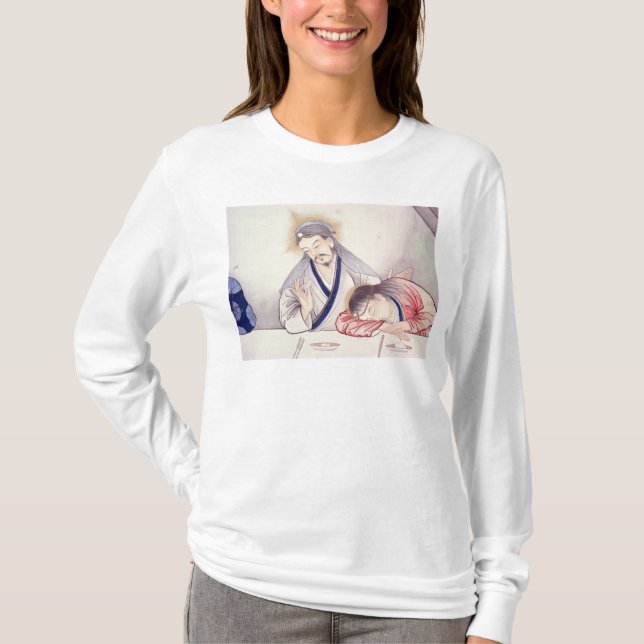 T-shirt Dernier dîner, Christ et St John (Devant)