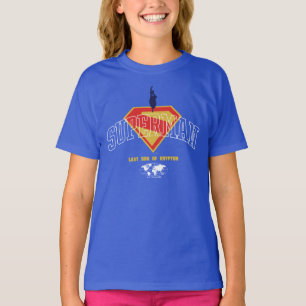 T-shirt Dernier fils de Krypton Emblem