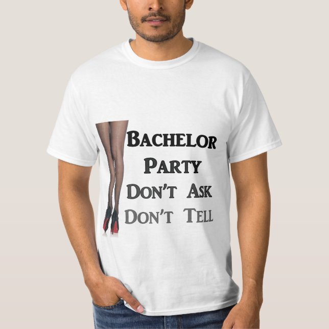 T-shirt Dernier Fling fun bachelor party (Devant)