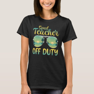 T-shirt Dernier Jour De L'École Enseignant D'Épuration Hor