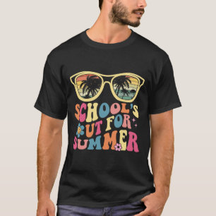 T-shirt Dernier Jour De L'École Rétro Enseignant École #39
