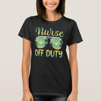 T-shirt Dernier Jour De L'infirmière Scolaire Hors Service