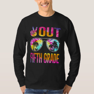 T-shirt Dernier Jour De Paix À L'École Cinquième Enseignem