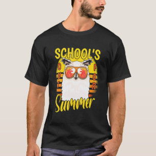 T-shirt Dernier Jour D'école Fermé Pour Les Vacances D'été