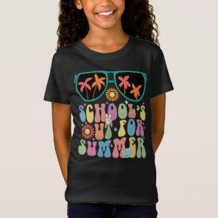 T-Shirt Dernier Jour D'école Groovy Les Cours Sont Finis P