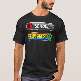 T-shirt Dernier Jour D'école Pour Les Enseignants Vacances