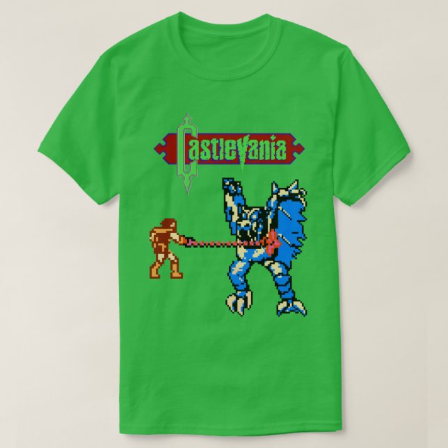 T-shirt Dernier patron de Castlevania (Design devant)