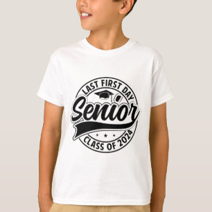 T-shirt Dernier Premier Jour Senior 2024 Retour À L'École