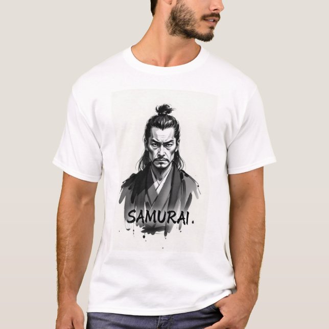 T-shirt Dernier Samouraï Combattant  (Devant)