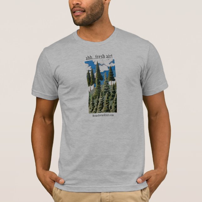 T-shirt Dernier Selway ensoleillé #2 - customisé (Devant)
