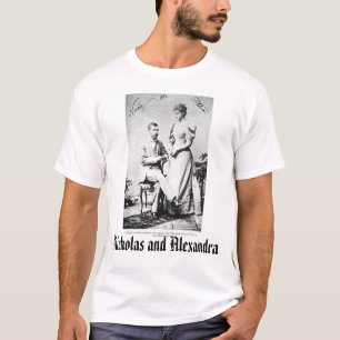 T-shirt Dernier tsar et tsarine, Nicholas et Alexandra