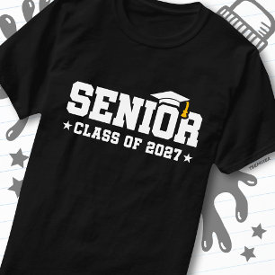T-shirt Dernière Année de Diplôme Scolaire Fierté Promotio