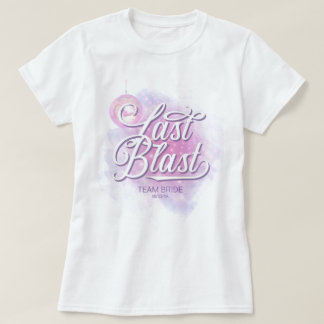 T-shirt Dernière équipe de mariée de disco de célibat ID92