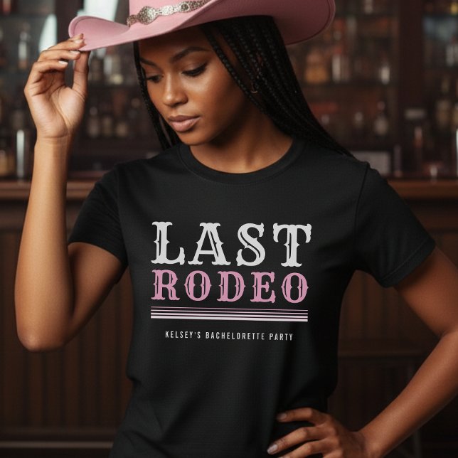 T-shirt Dernière Fête de Fiançailles Rodeo Bachelorette Ro (Créateur téléchargé)