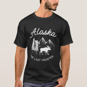 T-shirt Dernière frontière de l'orignal de l'Alaska