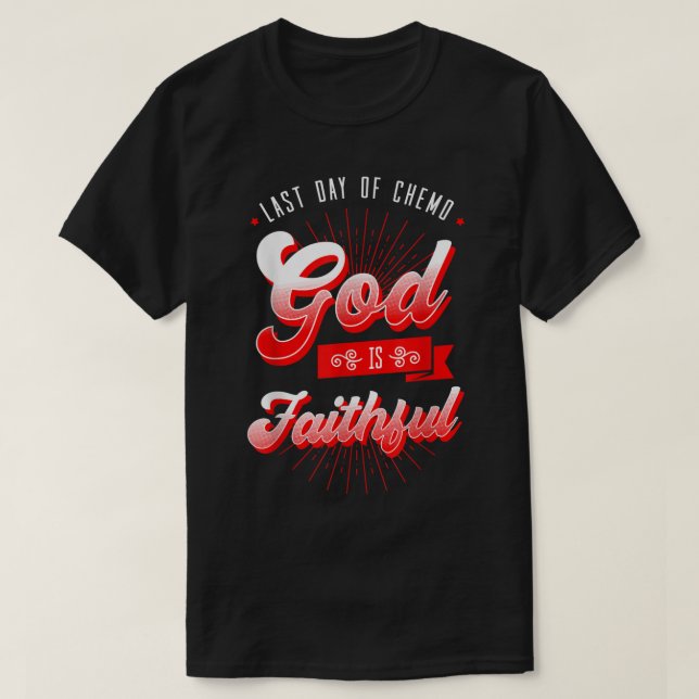 T-shirt Dernière journée de Chemo Chemise Oncologiste Chim (Design devant)